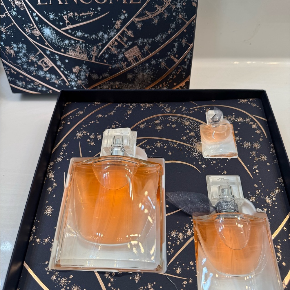 Lancôme Fragrance Collection with Orange Tones